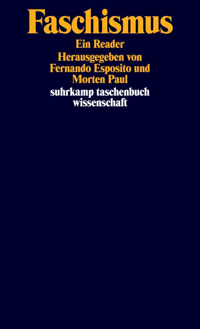 Kniha Faschismus Morten Paul