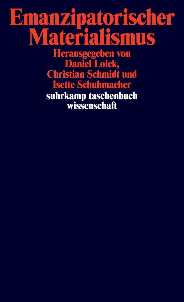 Kniha Emanzipatorischer Materialismus Christian Schmidt