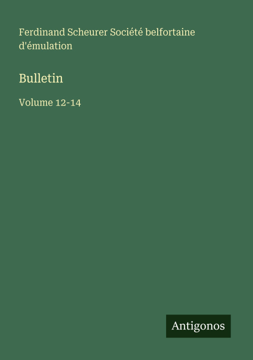 Kniha Bulletin 