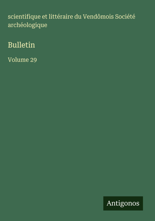 Knjiga Bulletin Société archéologique