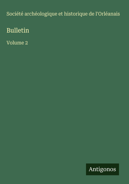 Kniha Bulletin Société archéologique