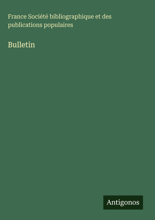 Kniha Bulletin 