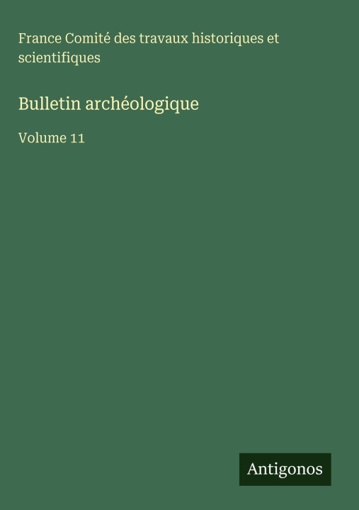Книга Bulletin archéologique 