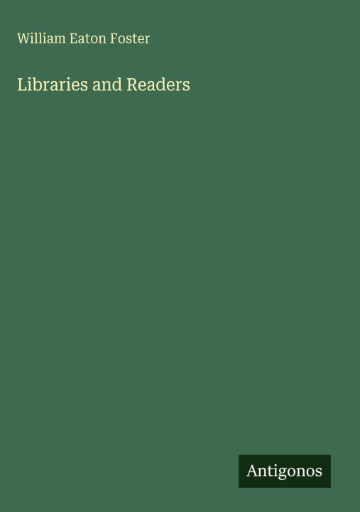 Kniha Libraries and Readers 