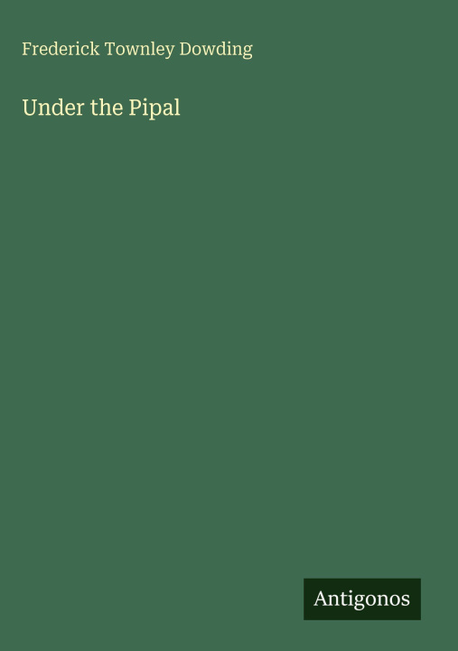 Kniha Under the Pipal 