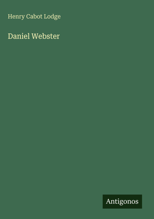 Kniha Daniel Webster 