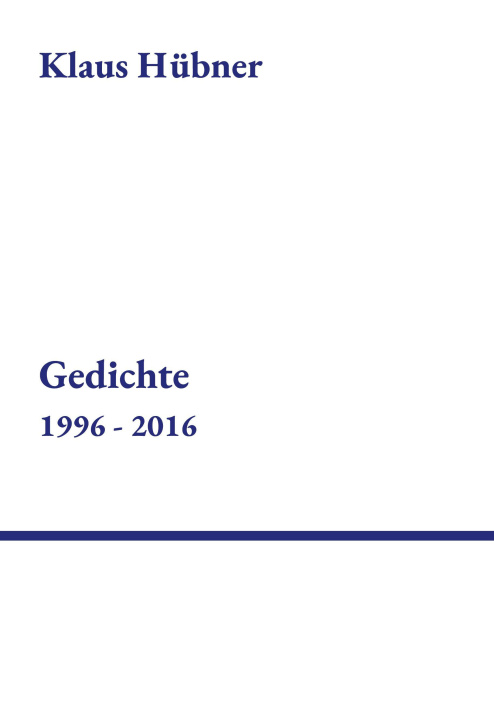 Kniha Gedichte 