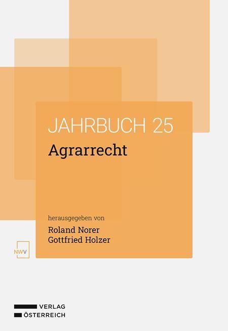 Buch Agrarrecht - Jahrbuch 2025 Gottfried Holzer
