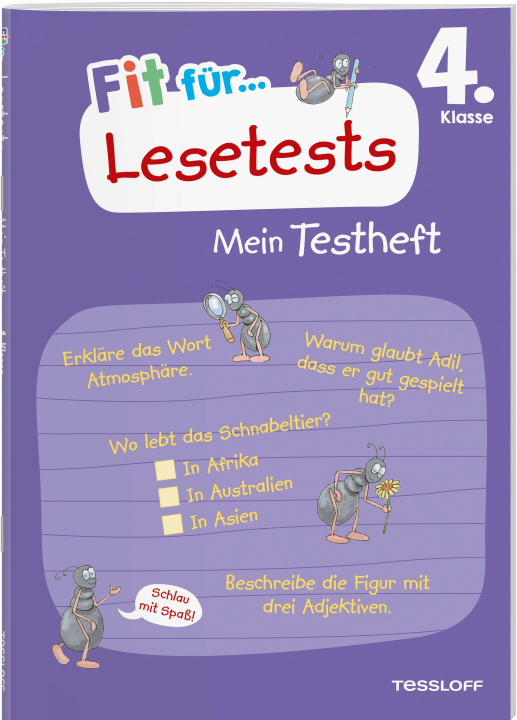 Knjiga Fit für Lesetests 4. Klasse. Mein Testheft Guido Wandrey