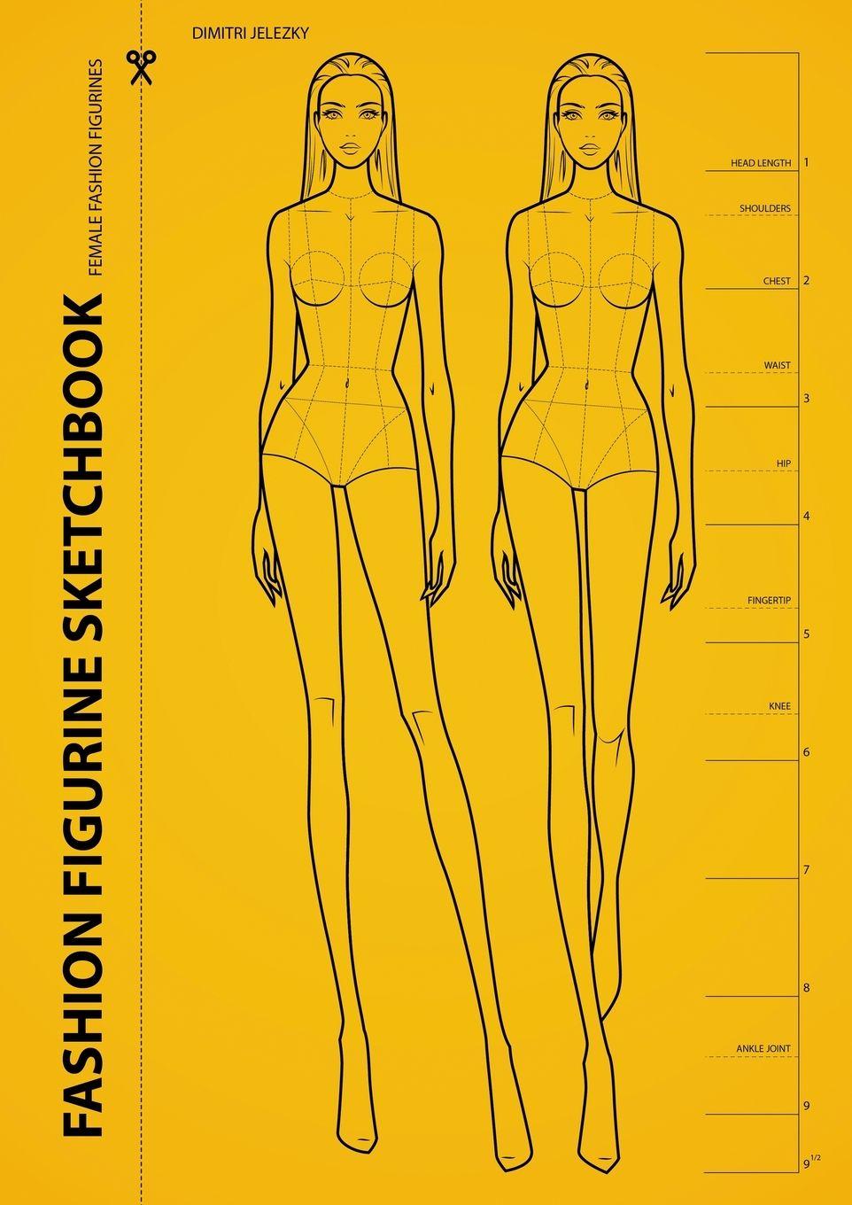 Livro Fashion Figurine Sketchbook Dimitri Eletski