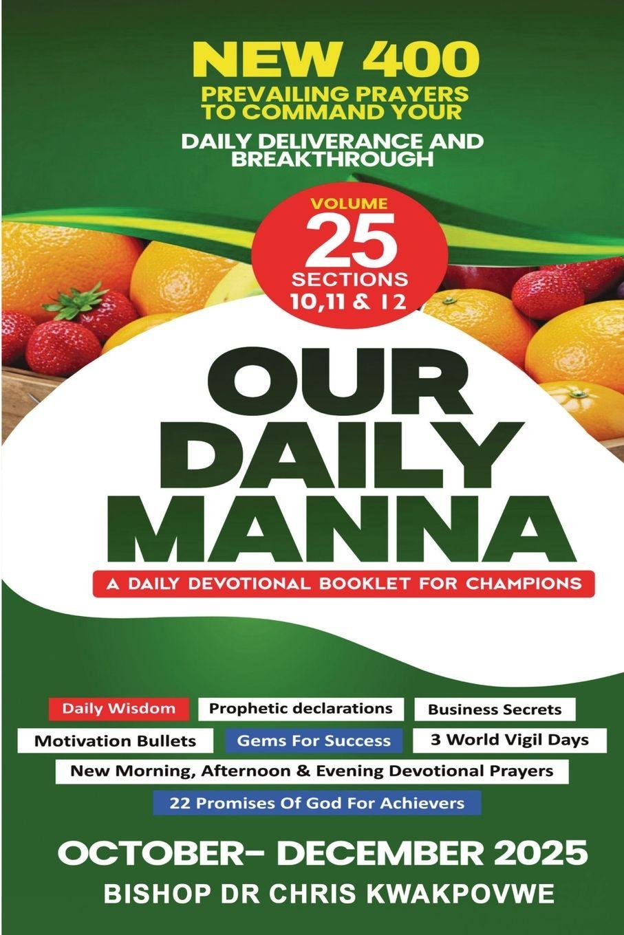 Книга Our Daily Manna Bishop Chris Kwakpovwe