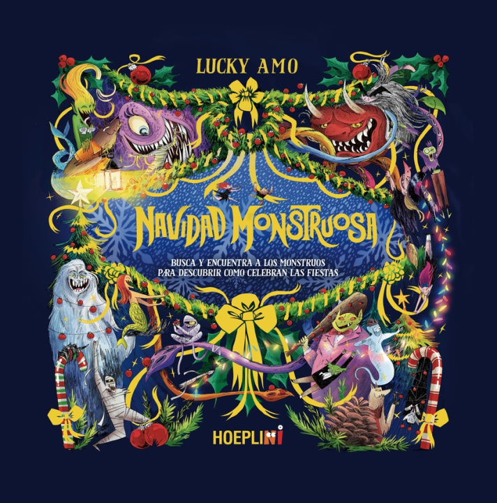 Libro Navidad monstruosa Lucky Amo