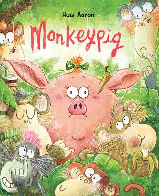 Kniha Monkeypig Huw Aaron