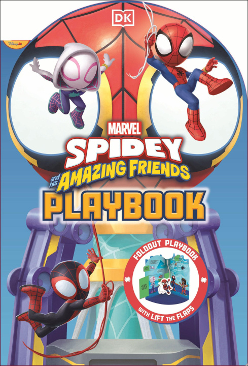 Knjiga Marvel Spidey and His Amazing Friends Playbook DK