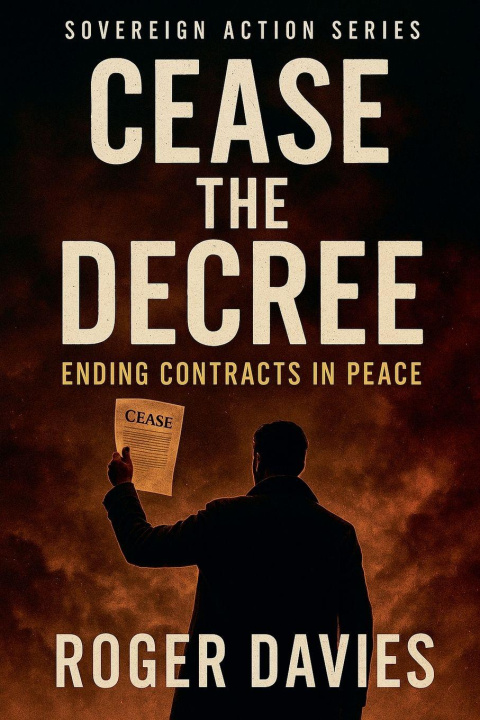 Kniha Cease the Decree Roger Davies