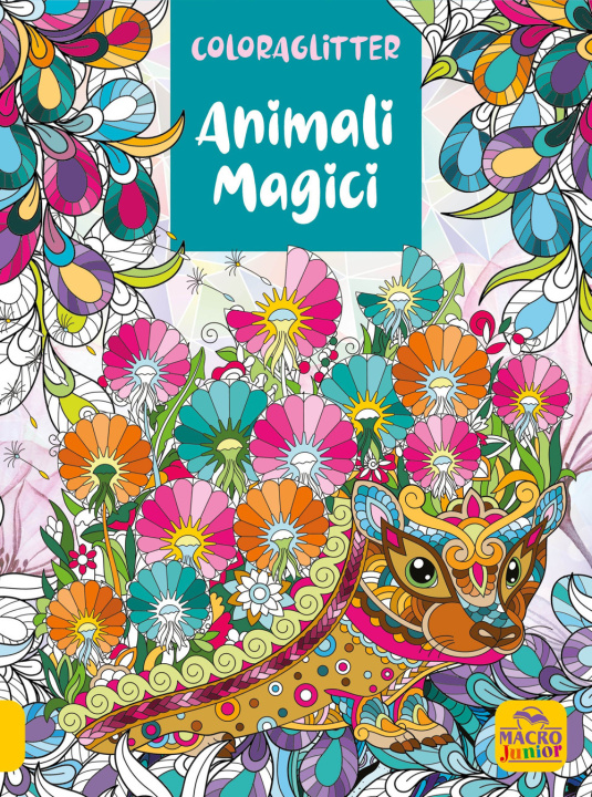Knjiga Animali magici. Coloraglitter 