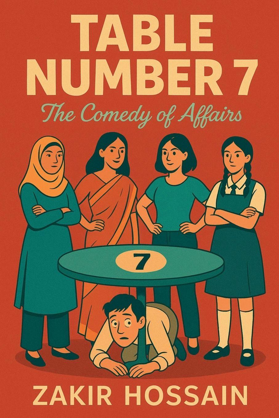 Kniha Table Number 7 Zakir Hossain