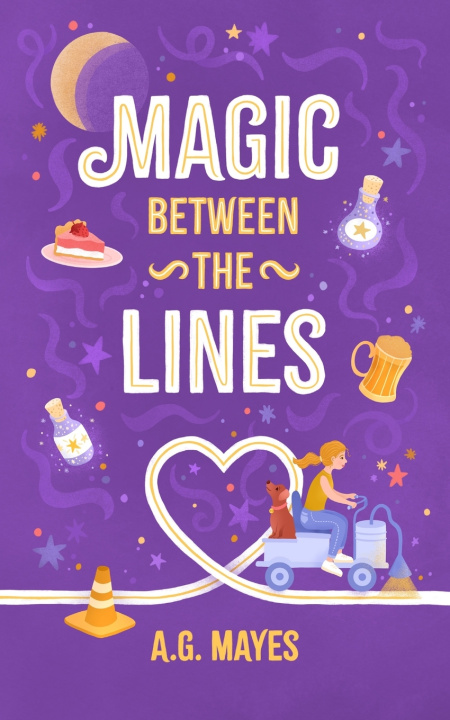 Kniha Magic Between the Lines A.G. Mayes