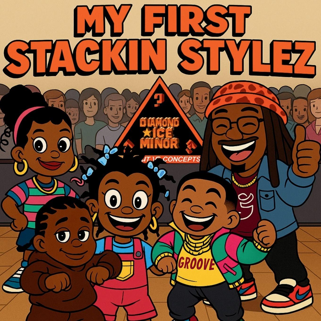 Knjiga My First Stackin Stylez Diamond Ice Minor