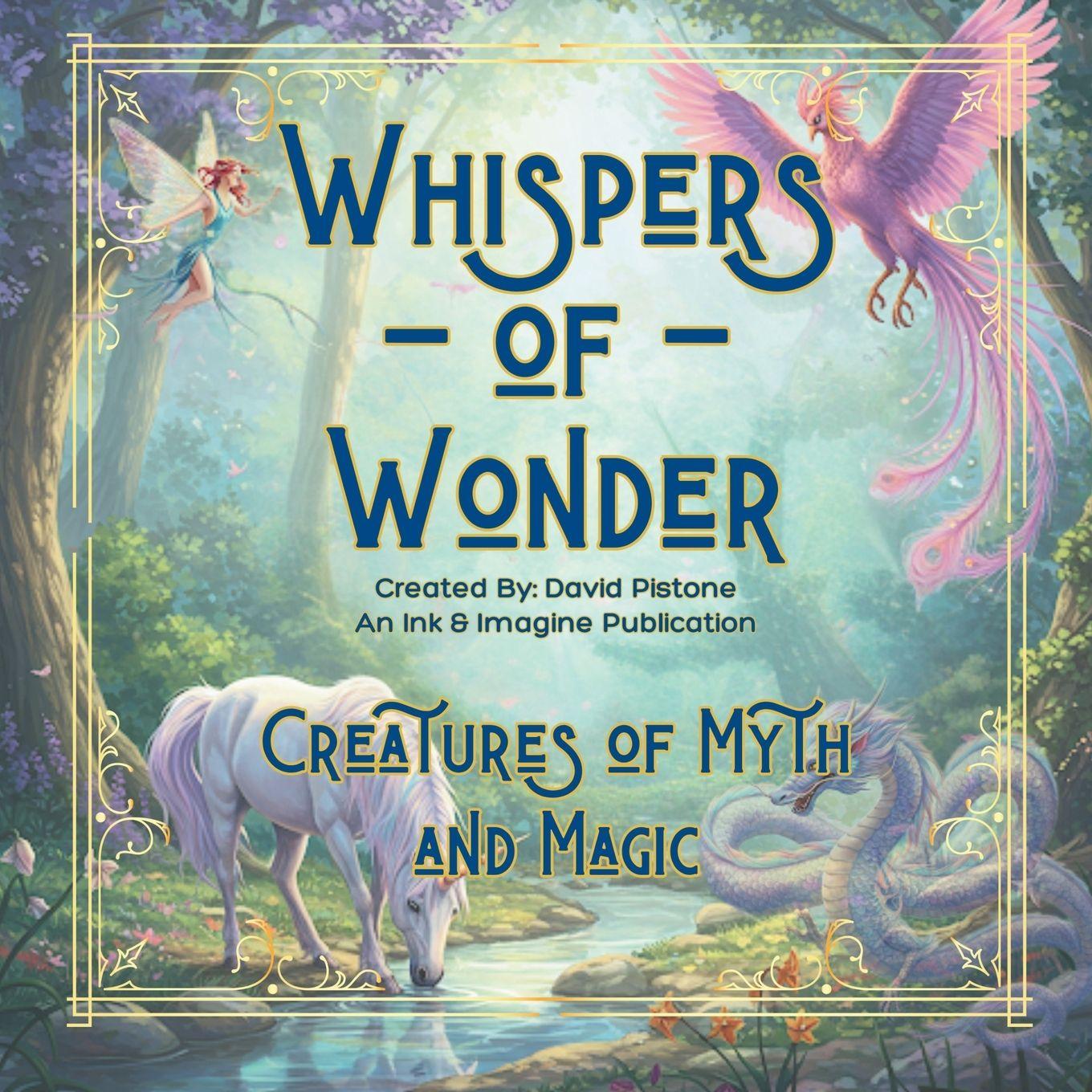 Kniha Whispers of Wonder David Pistone
