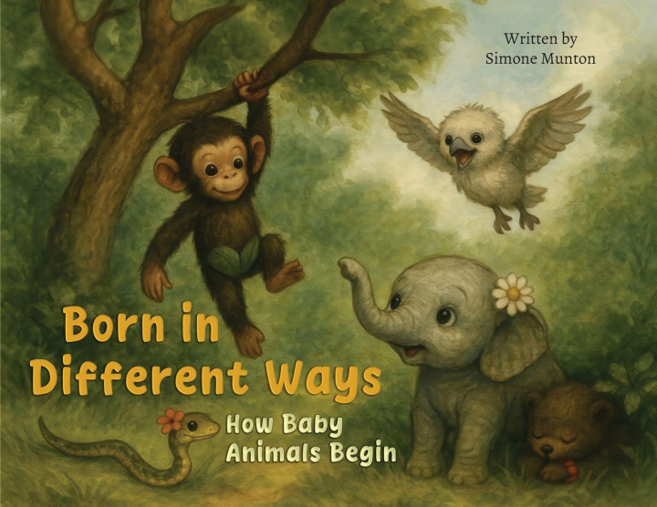 Kniha Born in Different Ways Simone Munton