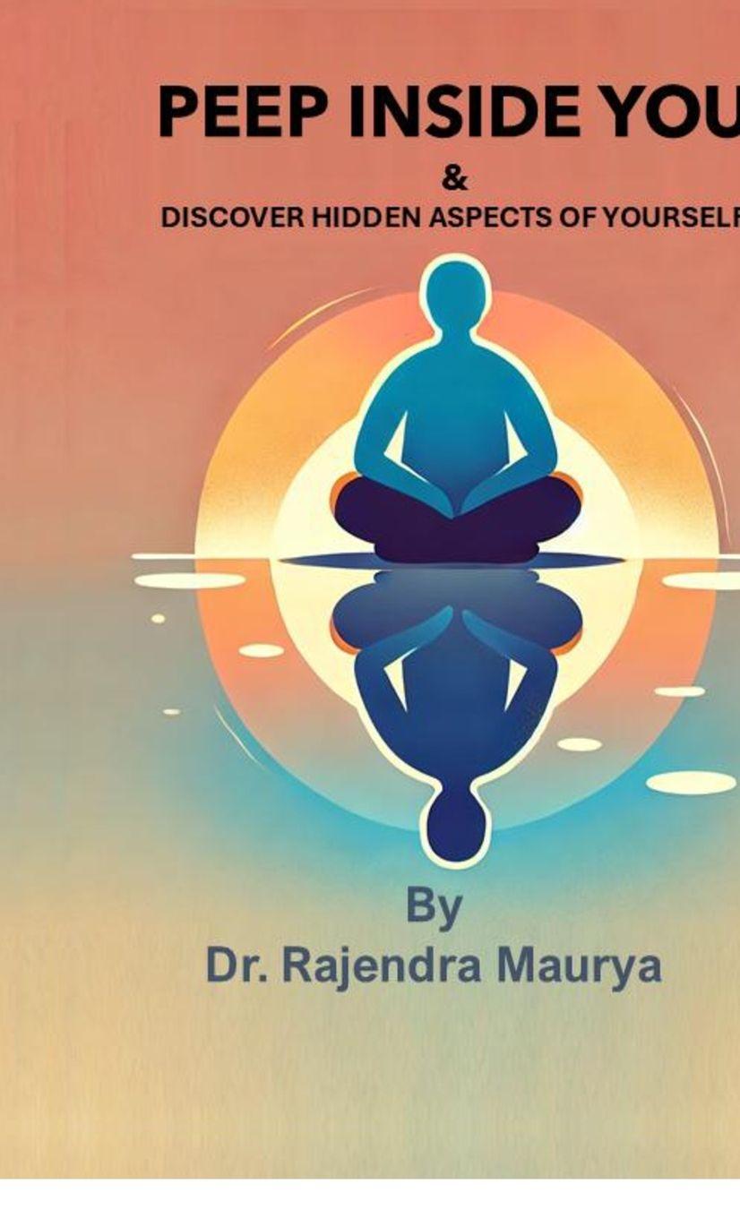 Knjiga Peep Inside You Dr. Rajendra Maurya
