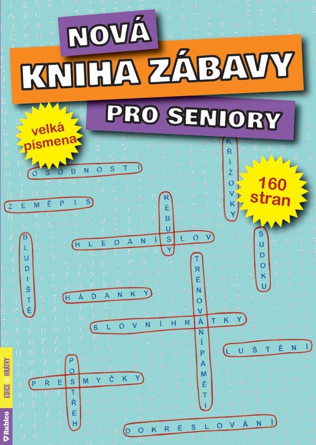 Kniha Nová kniha zábavy pro seniory 