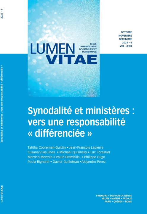 Kniha Synodalité et ministères Forestier