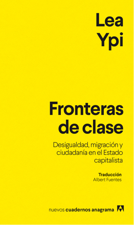 Kniha FRONTERAS DE CLASE Lea Ypi