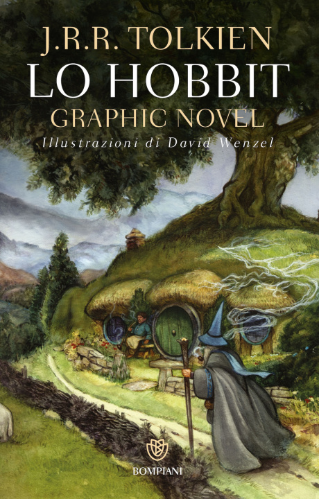 Buch Hobbit. Graphic novel John Ronald Reuel Tolkien