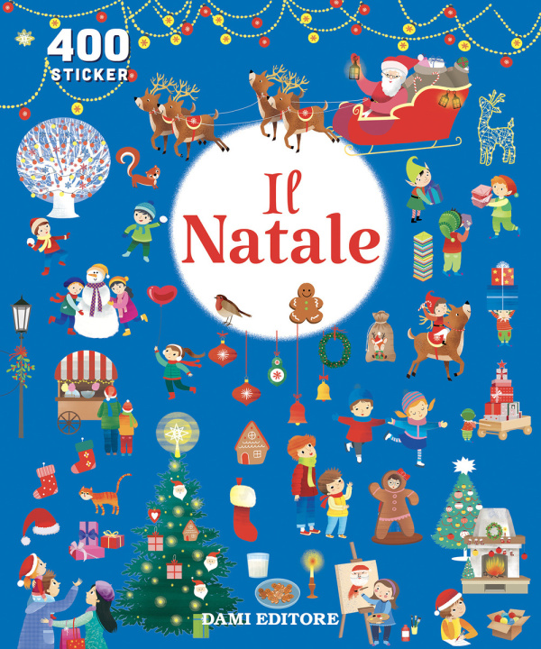 Knjiga Natale. 400 stickers 