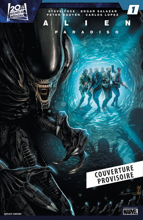 Kniha Alien : Paradiso Patrick Zircher