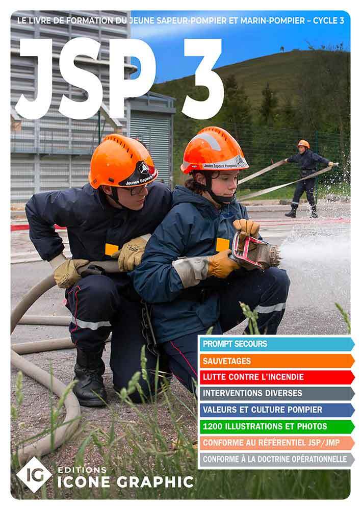 Libro Livre "Formation des Jeunes Sapeurs et Marins Pompiers - JSMP3" ICONE GRAPHIC Collectif