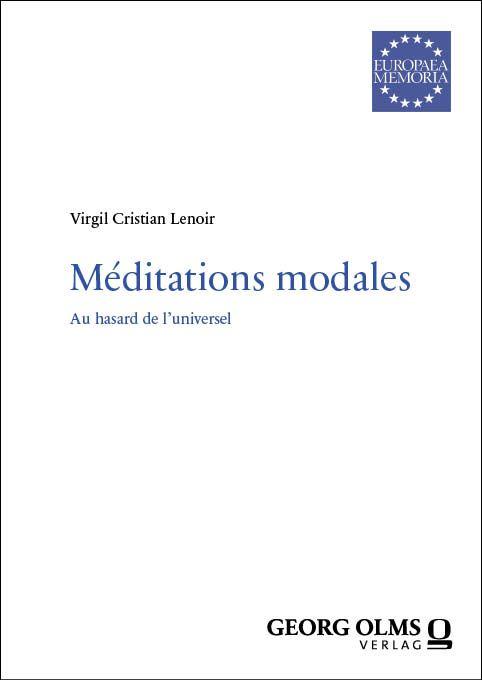 Kniha Méditations modales Virgil Cristian Lenoir