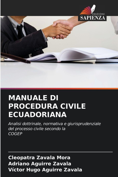 Livro MANUALE DI PROCEDURA CIVILE ECUADORIANA Cleopatra Zavala Mora