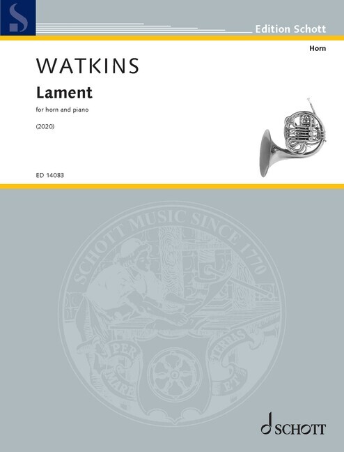 Printed items Lament Huw Watkins