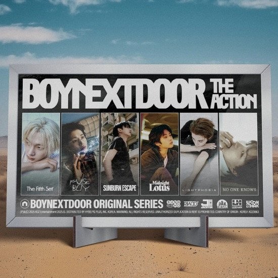 Аудио Boynextdoor:  5Th Ep [The Action] (Frame Ver.) Boynextdoor