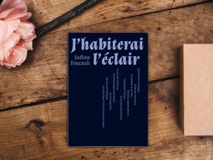 Kniha J'habiterai l'éclair Foucault