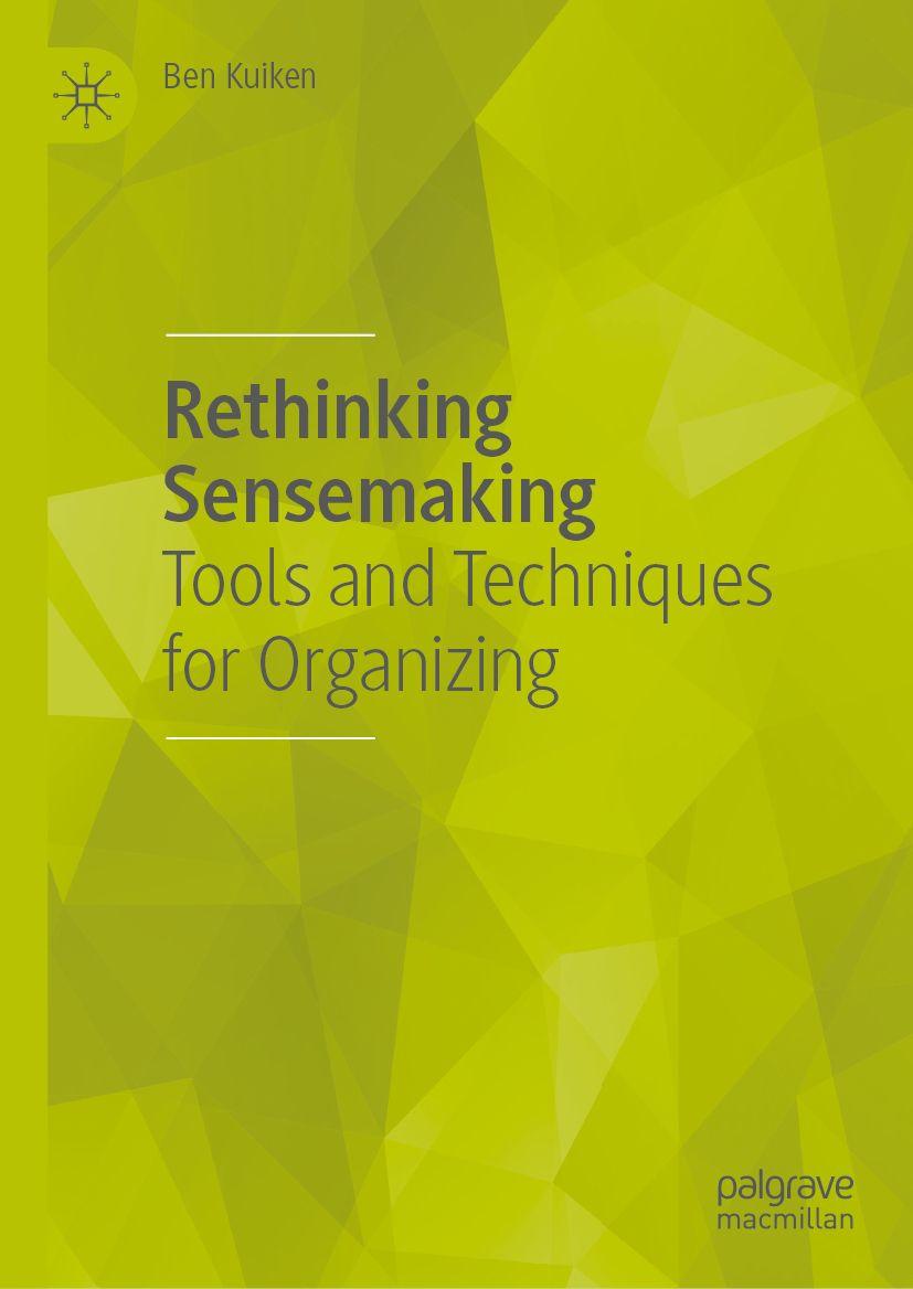 Boek Rethinking Sensemaking Ben Kuiken