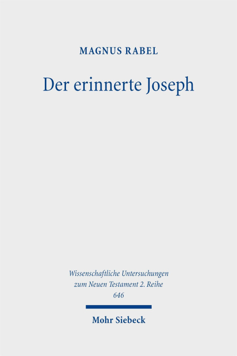 Knjiga Der erinnerte Joseph Magnus Rabel