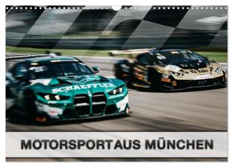 Kalendár/Diár Motorsport aus München (Wandkalender 2026 DIN A3 quer), CALVENDO Monatskalender Calvendo