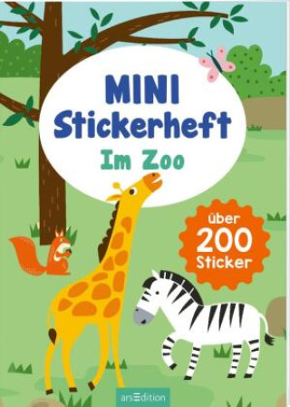 Книга MINI-Stickerheft - Im Zoo Izabella Markiewicz