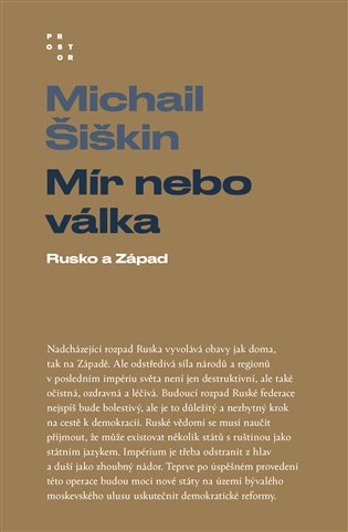 Boek Mír nebo válka Michail Šiškin