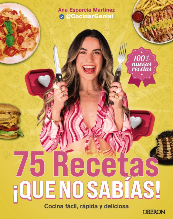 Book 75 Recetas Que No Sabias Ana Esparcia Martínez (@cocinargenial)