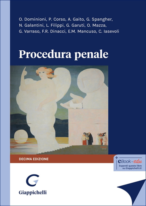 Kniha Procedura penale Maria Novella Galantini