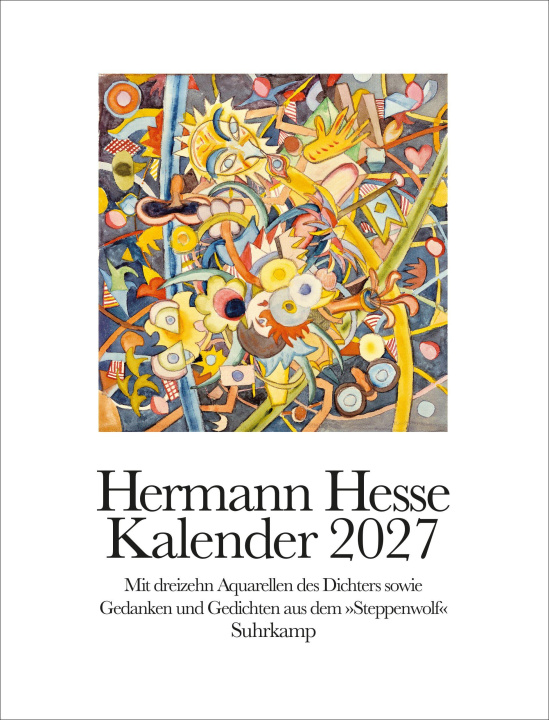 Книга Hermann Hesse Kalender 2027 Hermann Hesse