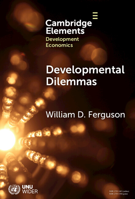 Kniha Developmental Dilemmas William D. Ferguson
