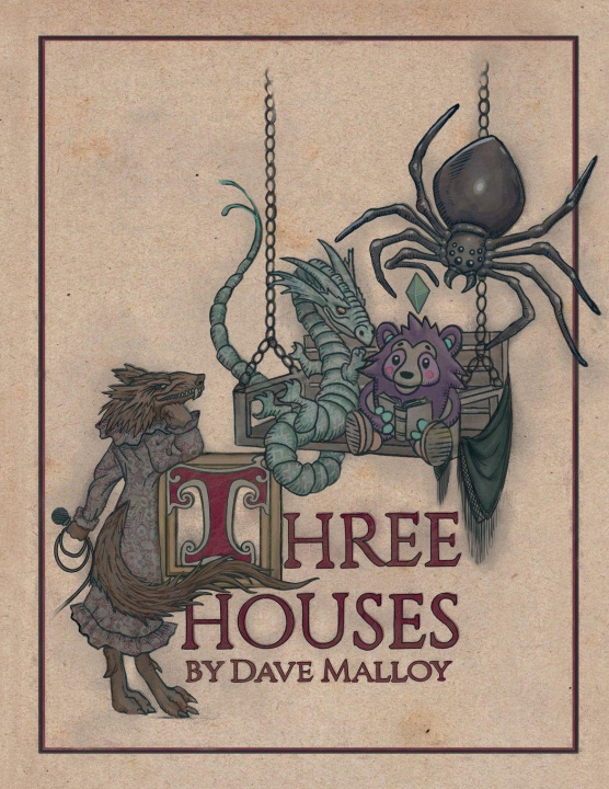 Boek Three Houses Dave Malloy