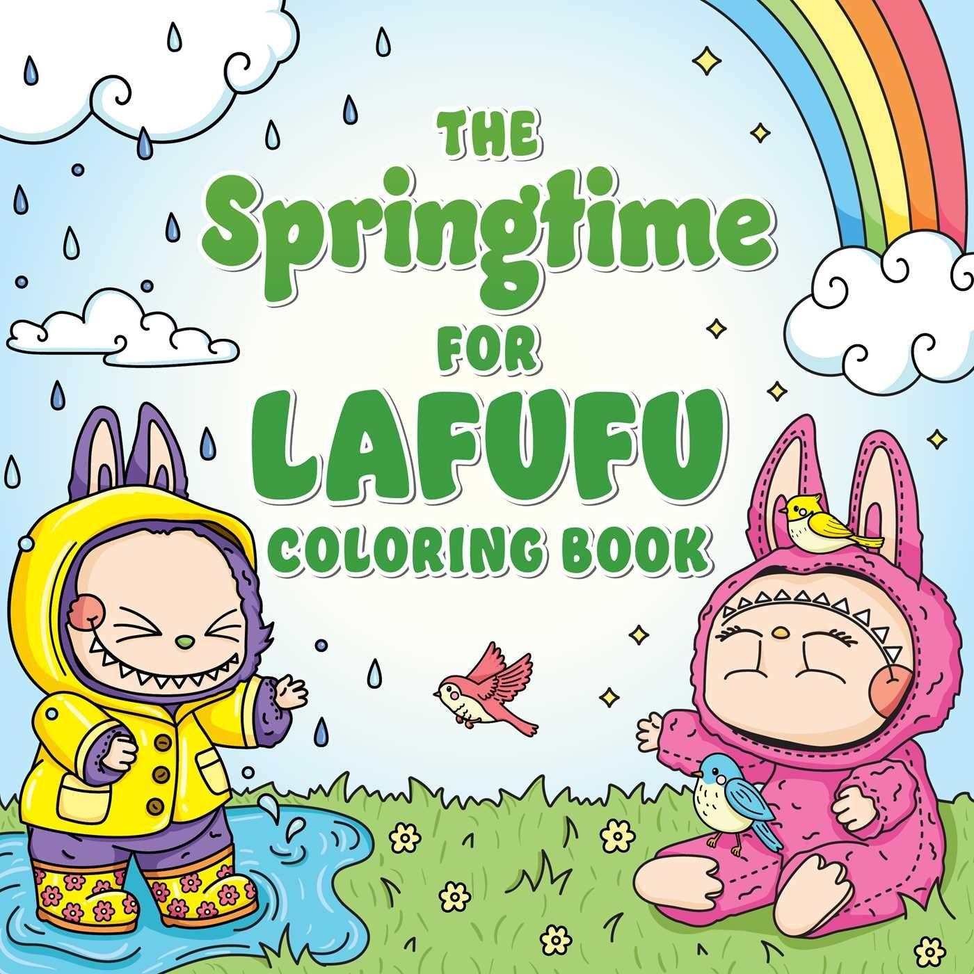 Kniha The Springtime for Lafufu Coloring Book ADAMS MEDIA