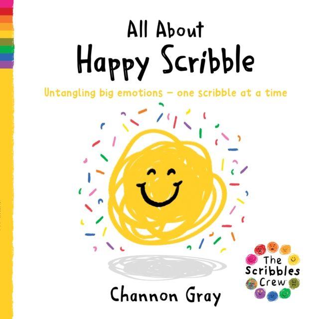 Knjiga All About Happy Scribble Channon Gray